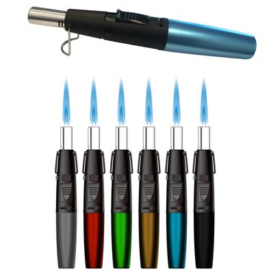 2 x Sturm Feuerzeug Bunsenbrenner Flambierer Gas-Brenner Jet Flame mit Halter M4