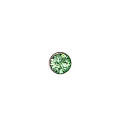NEU & CHIC . OVP . Piercing Nasenpiercing Nasenstecker Edelstahl mit Kristallstein