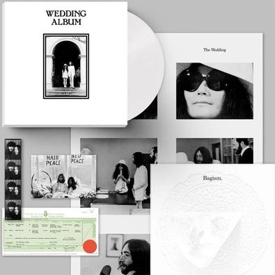 John And Yoko - Wedding Album (LP Box-Set White Vinyl , Japan) SEALED