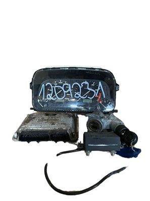 Original VW Caddy 9K II Steuergerät Set 6K0906032AE