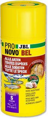 JBL ProNovo Bel Flakes S 100ml Futter Flockenfutter für kleine Fische 3-10cm