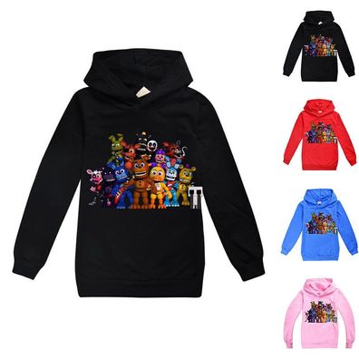 Five Nights at Freddy´s Kinder-Kapuzenpullover mit Kapuze langarmelig