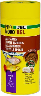 JBL ProNovo Bel Grano S 1000ml Futter Granulat für Fische von 3-10cm