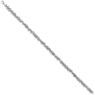 NEU & CHIC . OVP . Fußkettchen Fußkette 925 Sterling Silber rhodiniert 26 cm