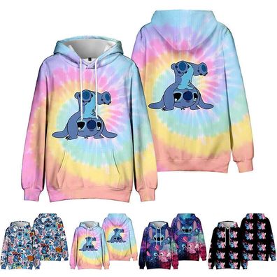 Kind Junge Madchen Lilo Stitch Hoodies Tops Langarm Pullover Sweatshirt Kleidung
