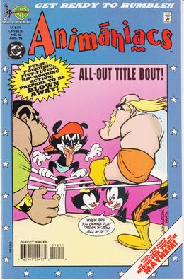 Animaniacs # 16 (KISS parody) (Walter Carzon) (USA, 1996)