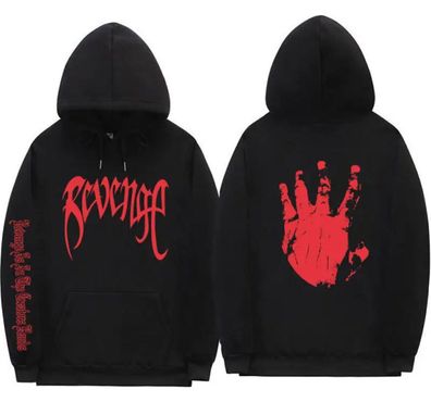 HOT Unisex Erwachsene Jungen Madchen Revenge Musik Hoodie Rapper Hip Hop Trending NEU