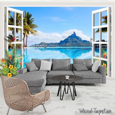 Vlies Fototapete Wandtapete Wandbilder 3D Phuket Meerblick 2952