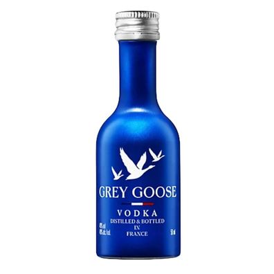 Grey Goose Vodka Miniatur 50ml – 40% Vol.- [Enthält Sulfite]