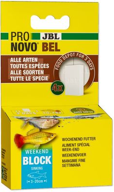 JBL Pronovo Bel Weekend 20g Wochenendfutter
