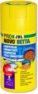 JBL ProNovo Betta Grano S 100ml Futter für Fadenfische Makropoden Kampffische