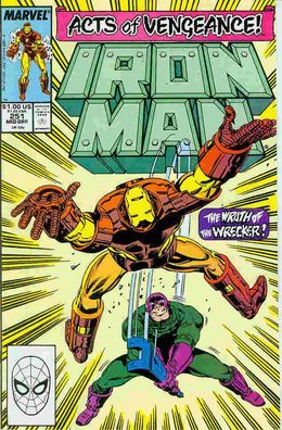 Iron Man # 251 (Acts of Vengeance tie-in) (Herb Trimpe) (USA, 1989)
