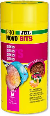 JBL ProNovo Bits Grano M 1000ml Diskusfutter Futter für Diskusfische 8-20cm
