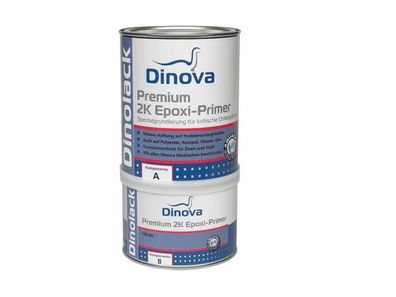 Dinova Premium 2K Epoxi-Primer D-40 - 1 kg weiß
