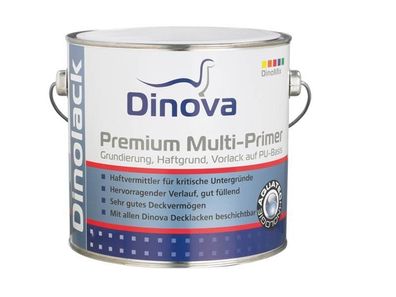 Dinova Premium MultiPrimer D-41 - 2,5 Liter weiß