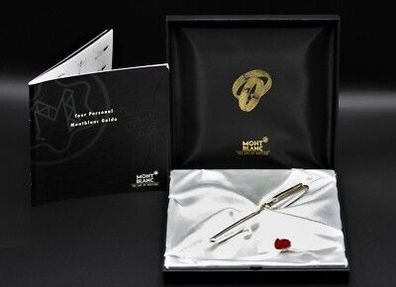 Montblanc Meisterstück Wedding Füller / 925er Silber / Ring aus 750 Gold / 21448
