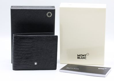 Montblanc Meisterstück 6cc Leder Geldbörse / Breiftasche / Id 116285 / NEU / OVP