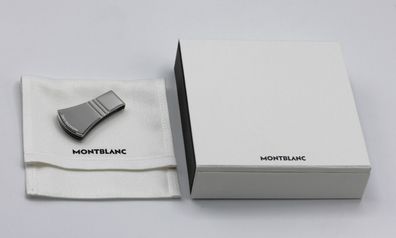 Montblanc Geldscheinklammer / Edelstahl / Money Clip / Stirrup / Id 116641 / NEU