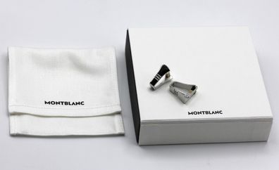Montblanc Manschettenknöpfe / Edelstahl / Id.: 116640 / NEU / OVP