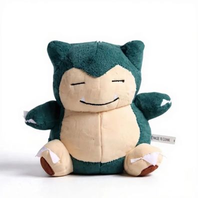 Relaxo Plüschtier 17 cm - Pokemon Kuscheltier - Weiches Spielzeug für Kinder