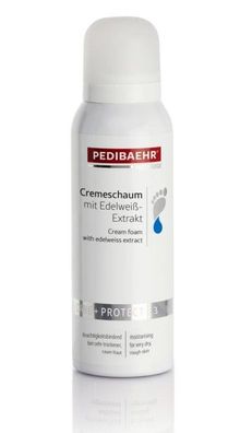 Pedibaehr - Cremeschaum mit Edelweiß, 125 ml pflegende und hautglättende Rezeptur