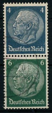 D-REICH Zusammendruck Nr S215 gestempelt SENKR PAAR X7A6A26