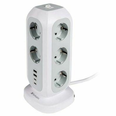 Verbatim EU Power Tower 11AC EUPT-01 mit 2xUSB-C, 2xUSB-A retail
