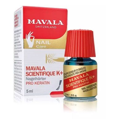 MAVALA Scientifique K+ - einziehender Nagelhärter - Pro Keratin - Vegan - 5 ml
