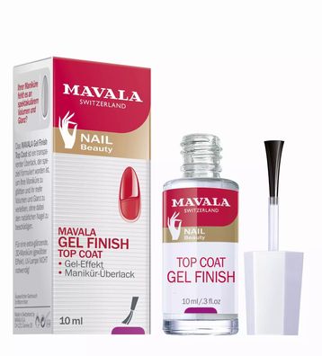 MAVALA - GEL FINISH Top Coat - Ihrer Maniküre fehlt es an spektakulärem Volumen
