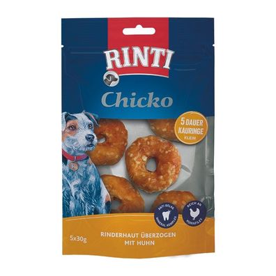 Rinti Chicko Dauer-Kauringe klein mit Huhn 45 x 30g