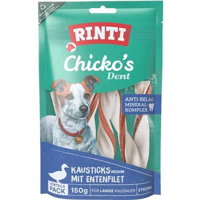 Rinti Chicko Dent Ente Medium 9 x 150g