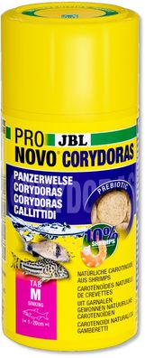 JBL Pronovo Corydoras Tab M 250ml Futter Futtertabletten für Panzerwelse Corydoras