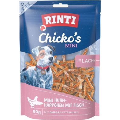 Rinti Chicko Mini Häppchen Lachs 12 x 80g