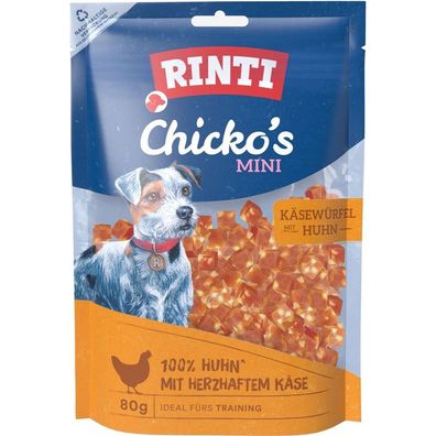 Rinti Chicko Mini Käsewürfel Huhn 12 x 80g