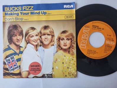 Bucks Fizz - Making Your Mind Up 7'' Vinyl Germany Eurovision