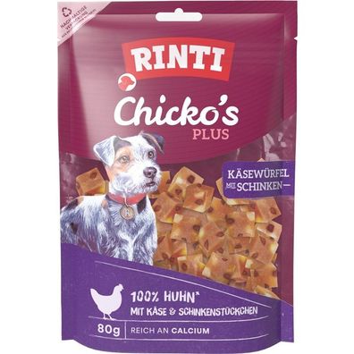 Rinti Chicko Plus Käse-Schinken 12 x 80g