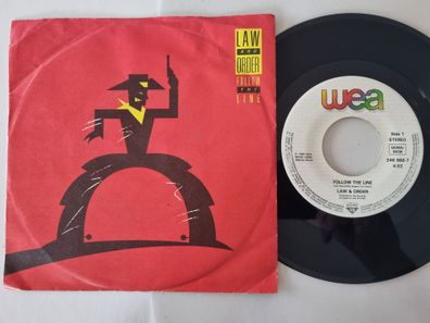 Law & Order - Follow the line 7'' Vinyl Germany