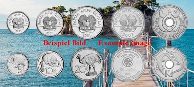 PAPUA NEW GUINEA KMS. 2002-2014 Unc. 6345#