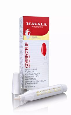 MAVALA - Nagellack-Korrekturstift - Korrigiert Manikürfehler umgehend - Vegan 4,5 ml