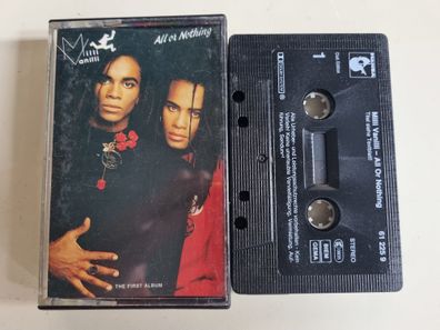 Milli Vanilli - All Or Nothing (The First Album) Cassette Germany CLUB Edition