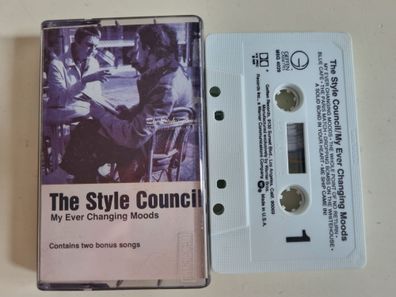 The Style Council - My ever changing moods Cassette US