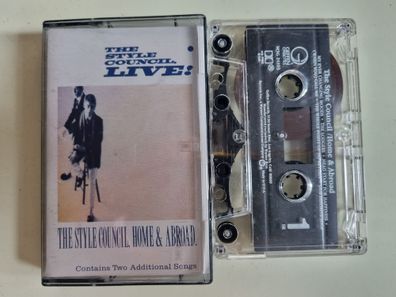 The Style Council - Home and abroad/ Live! Cassette US