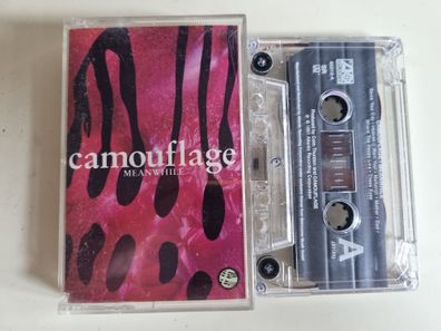 Camouflage - Meanwhile Cassette US/ COVER HAS CUT OUT!