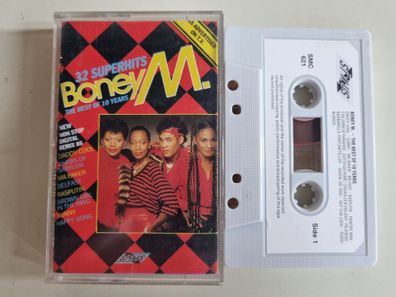 Boney M. - 32 Superhits/ The Best Of 10 Years Cassette UK
