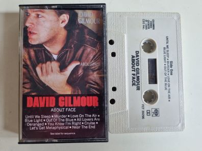 David Gilmour - About Face Cassette US/ Case has cracks