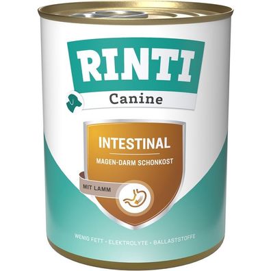 Rinti Dose Canine Intestinal mit Lamm 12 x 800g