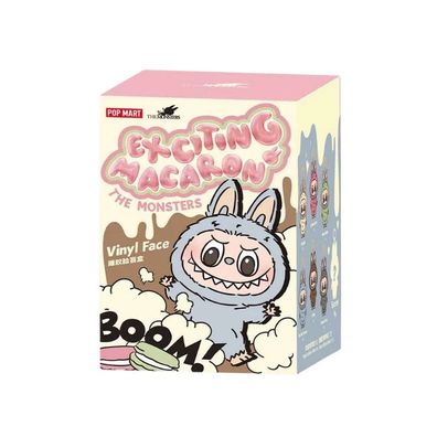 Pop Mart Labubu The Monsters Tasty Macarons Vinyl Face Blind Box Set