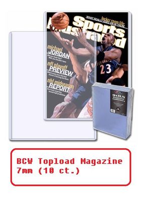 BCW Topload Magazine 7mm (10 ct.)