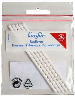 Läufer 12426 Ersatzradierer für weiß