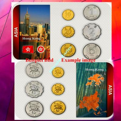 Hongkong / Hong Kong KMS. 1993-2013 6 Münzen Blister 6795#